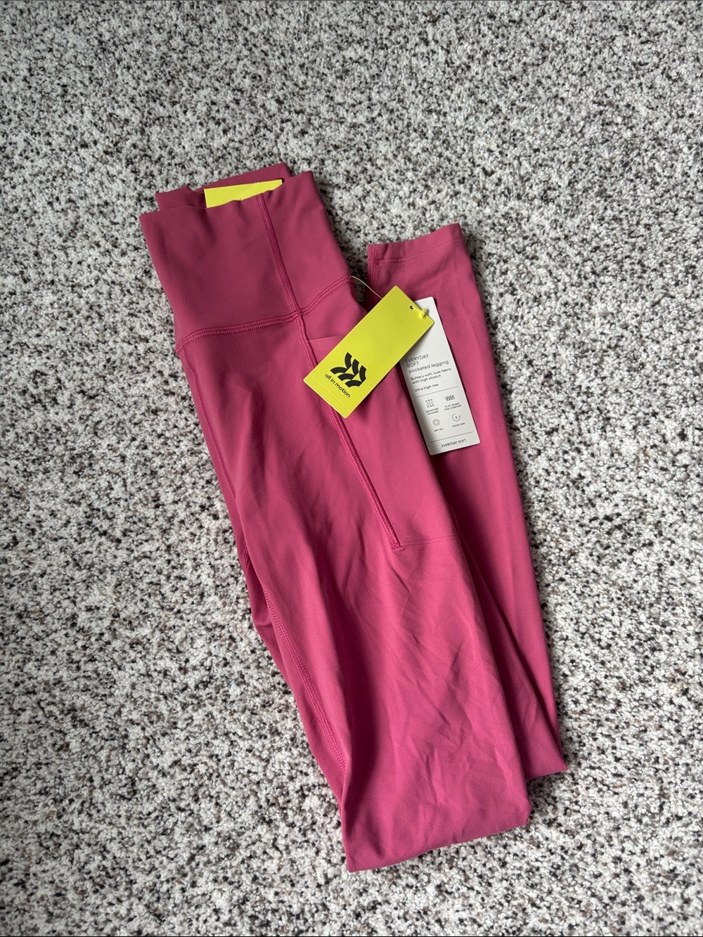 All in motion everyday soft pocketed leggings sz xs